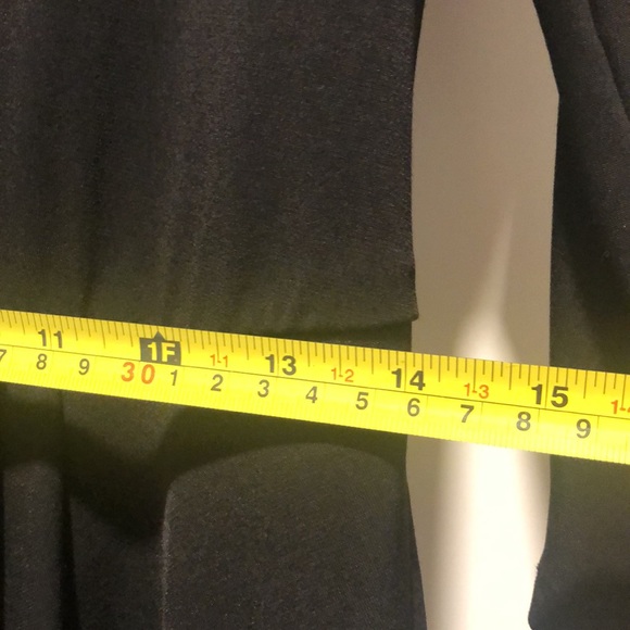 EUC [Trina Turk] Solid Black, 3/4 Sleeve, Knee-Length Draped Dress Womens Sz 6 - Picture 11 of 16